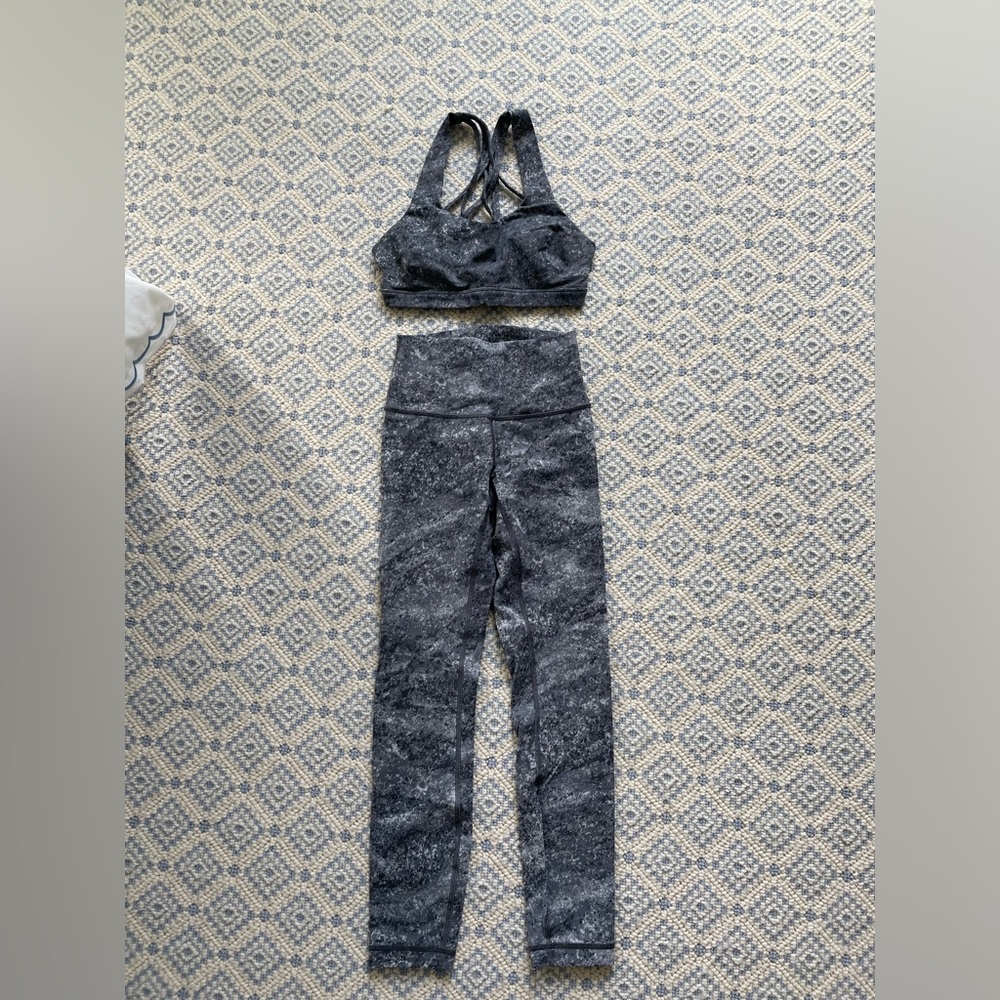 Lululemon Align Leggings and Sports Bra Size 2 and 4